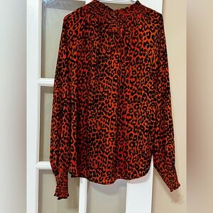 Burnt Orange Blouse